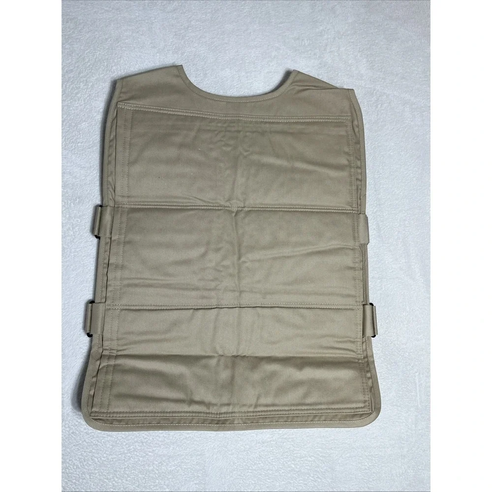 Steele Tactical Vest Body Cooling Comfort Beige Thinsulate USA Made Adjustable